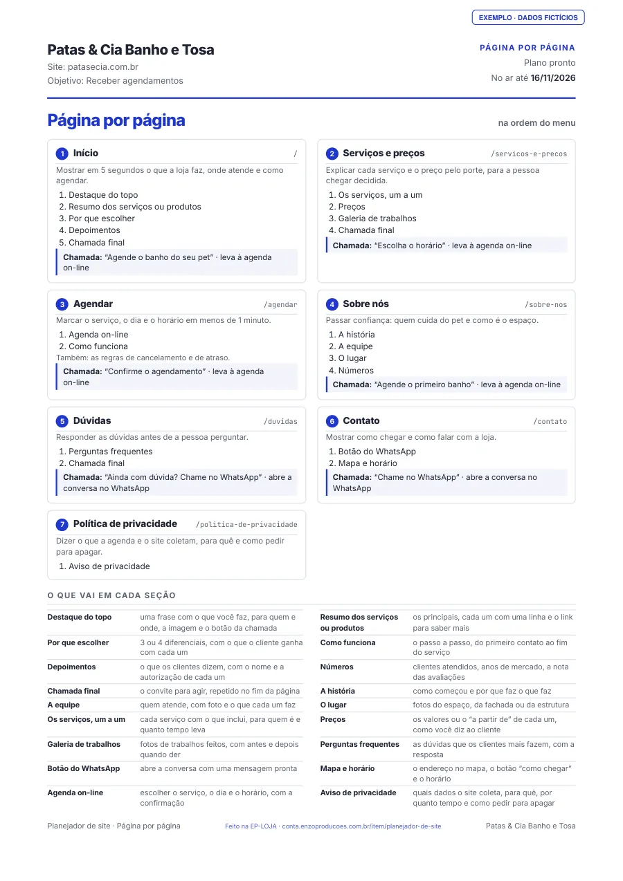 Página 2 do PDF de exemplo