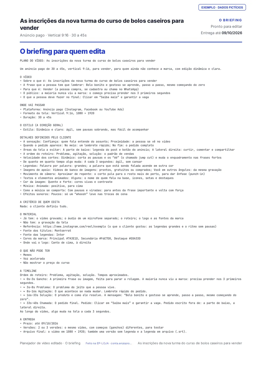 Página 2 do PDF de exemplo