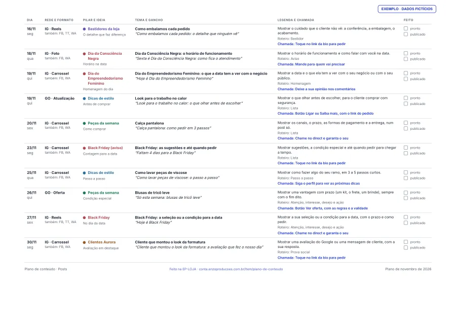 Página 3 do PDF de exemplo
