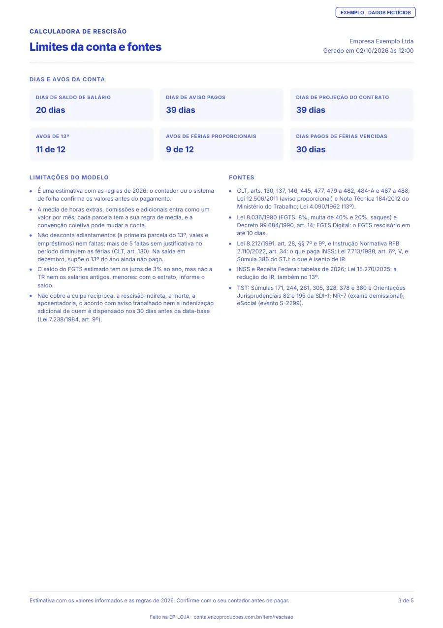 Página 3 do PDF de exemplo